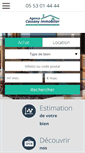 Mobile Screenshot of cassany-immobilier.com